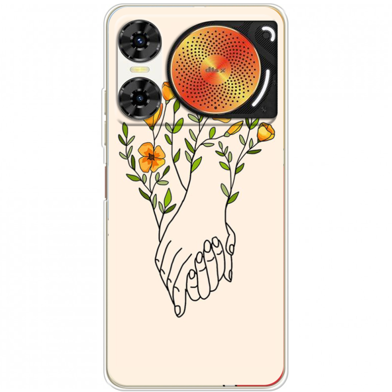 Чохол BoxFace Nubia Music 2 Flower Hands