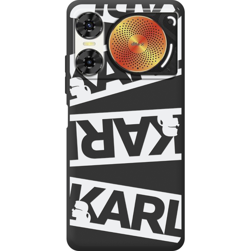 Чорний чохол BoxFace Nubia Music 2 White Karl