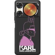 Чорний чохол BoxFace Nubia Music 2 Pink Karl