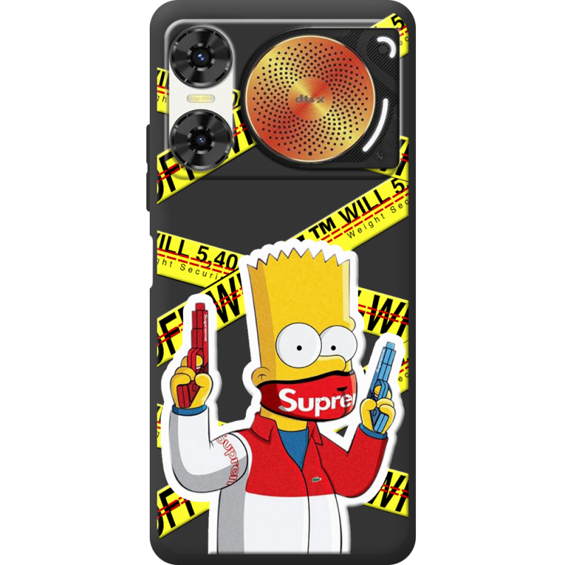 Чорний чохол BoxFace Nubia Music 2 White Bart