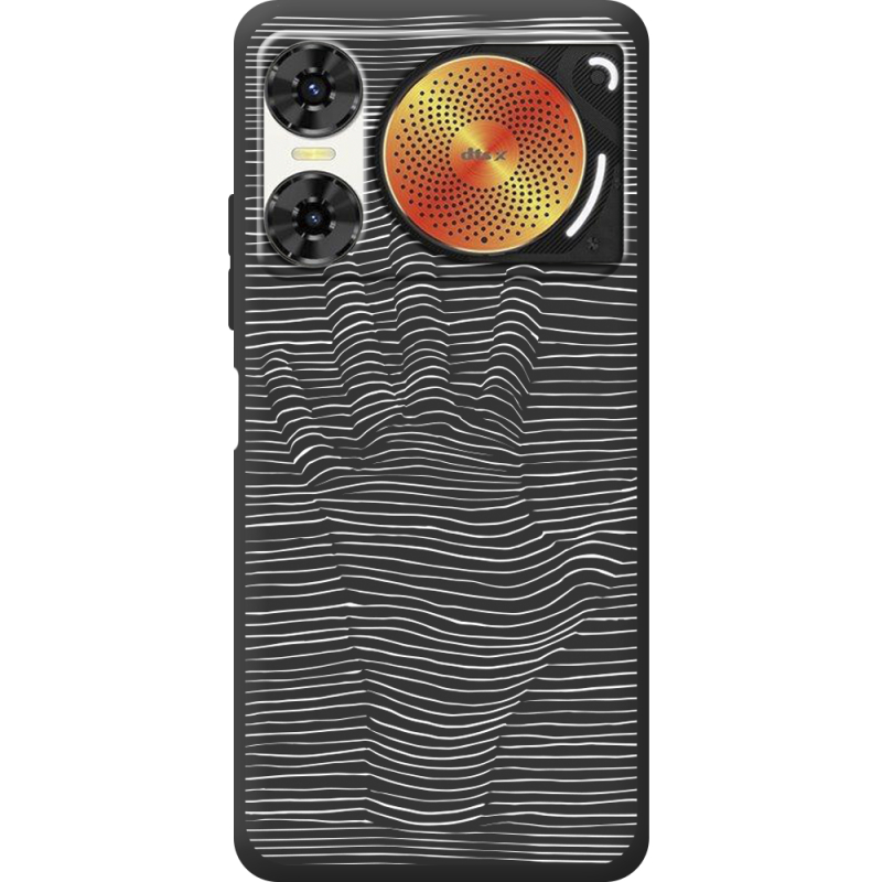 Чорний чохол BoxFace Nubia Music 2 Optical Hand