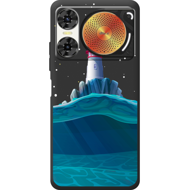 Чорний чохол BoxFace Nubia Music 2 Lighthouse