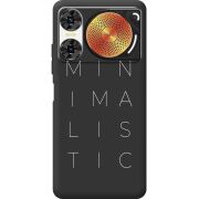 Чорний чохол BoxFace Nubia Music 2 Minimalistic