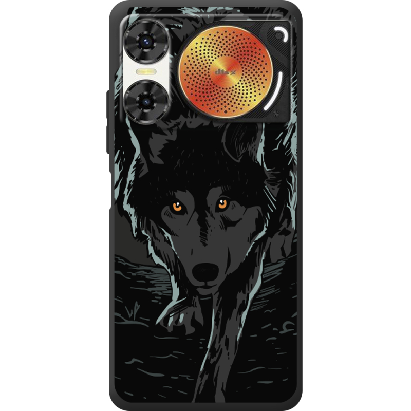 Чорний чохол BoxFace Nubia Music 2 Wolf