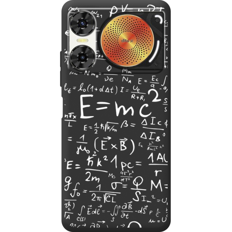 Чорний чохол BoxFace Nubia Music 2 E=mc2