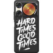 Чорний чохол BoxFace Nubia Music 2 Hard Times Good Times