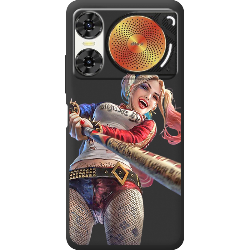 Чорний чохол BoxFace Nubia Music 2 Happy Harley Quinn