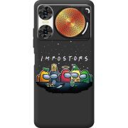 Чорний чохол BoxFace Nubia Music 2 Among Us Impostors