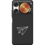 Чорний чохол BoxFace Nubia Music 2 Paper Plane