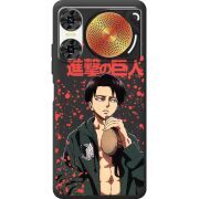 Чорний чохол BoxFace Nubia Music 2 Атака Титанов Леви