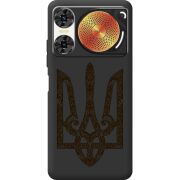 Чорний чохол BoxFace Nubia Music 2 Ukrainian Trident