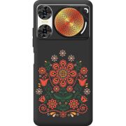 Чорний чохол BoxFace Nubia Music 2 Ukrainian Ornament