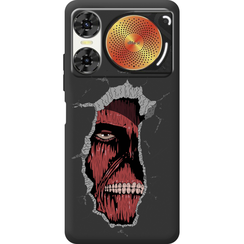 Чорний чохол BoxFace Nubia Music 2 Нападение на Титана