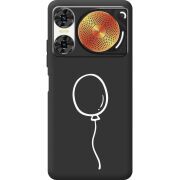 Чорний чохол BoxFace Nubia Music 2 Balloon