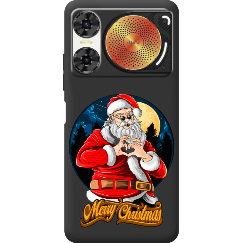 Чорний чохол BoxFace Nubia Music 2 Cool Santa