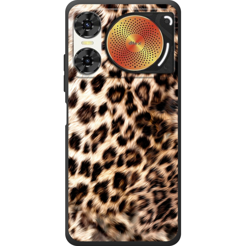 Чорний чохол BoxFace Nubia Music 2 Леопардовий
