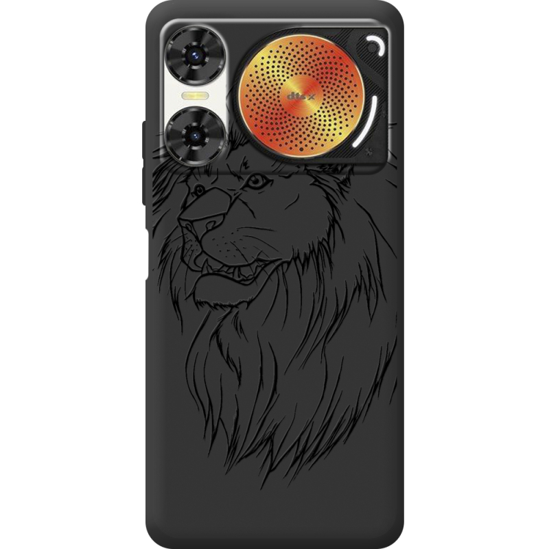 Чорний чохол BoxFace Nubia Music 2 Lion