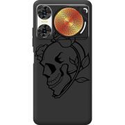 Чорний чохол BoxFace Nubia Music 2 Skull and Roses