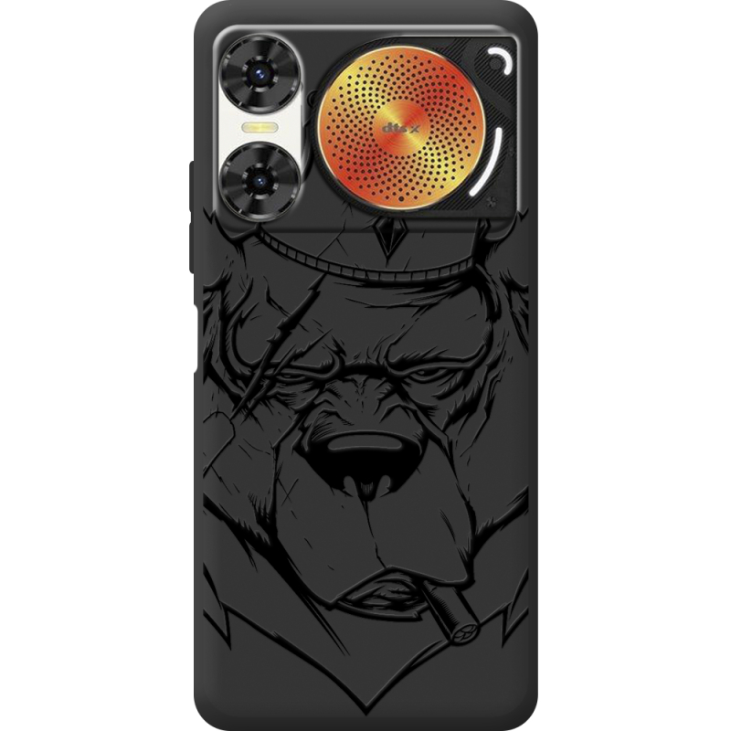 Чорний чохол BoxFace Nubia Music 2 Bear King