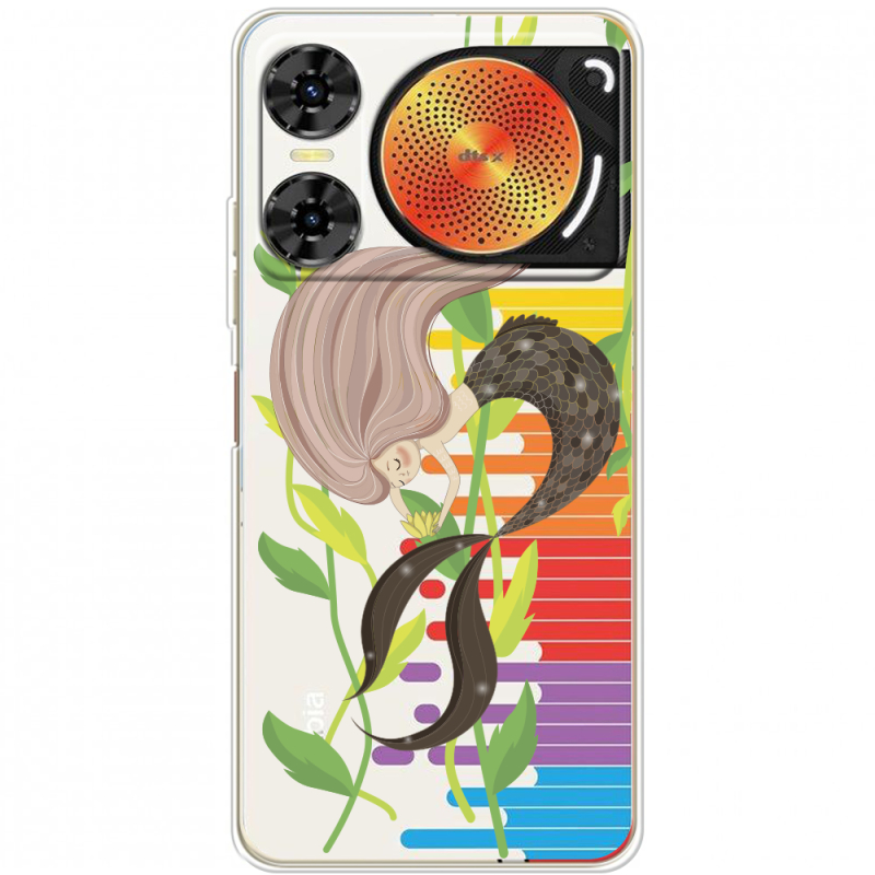 Прозорий чохол BoxFace Nubia Music 2 Cute Mermaid