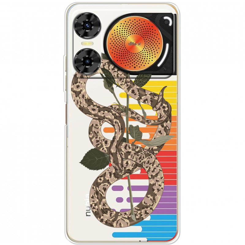 Прозорий чохол BoxFace Nubia Music 2 Glamor Snake
