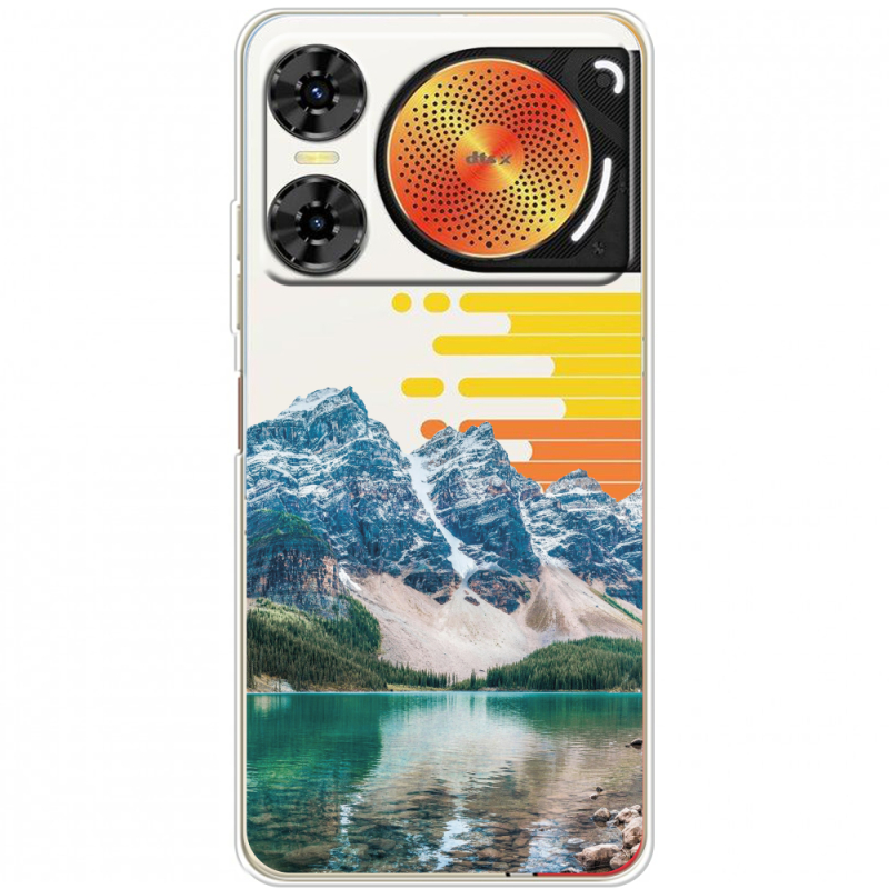 Прозорий чохол BoxFace Nubia Music 2 Blue Mountain