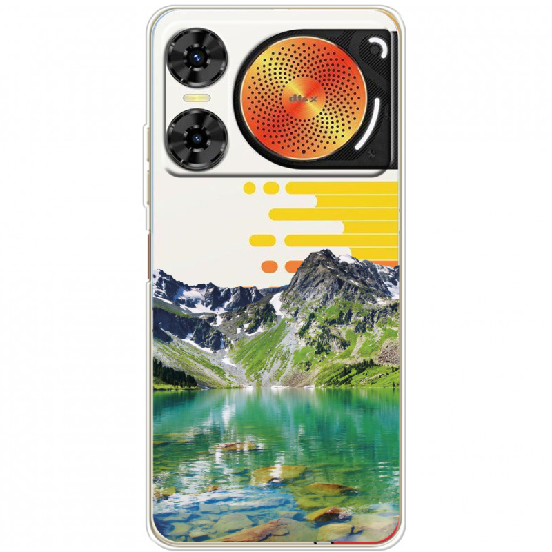 Прозорий чохол BoxFace Nubia Music 2 Green Mountain