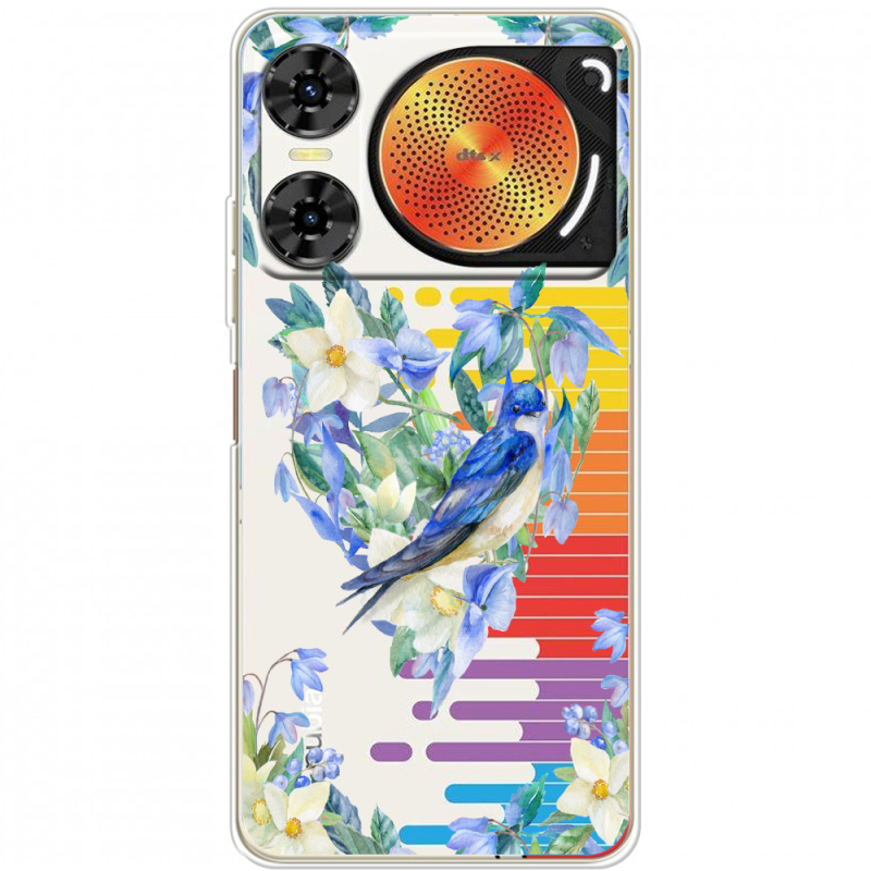 Прозорий чохол BoxFace Nubia Music 2 Spring Bird