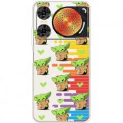 Прозорий чохол BoxFace Nubia Music 2 Pattern Baby Yoda