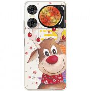 Прозорий чохол BoxFace Nubia Music 2 Winter Deer