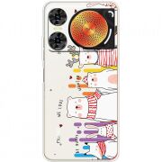 Прозорий чохол BoxFace Nubia Music 2 The Friendly Beasts