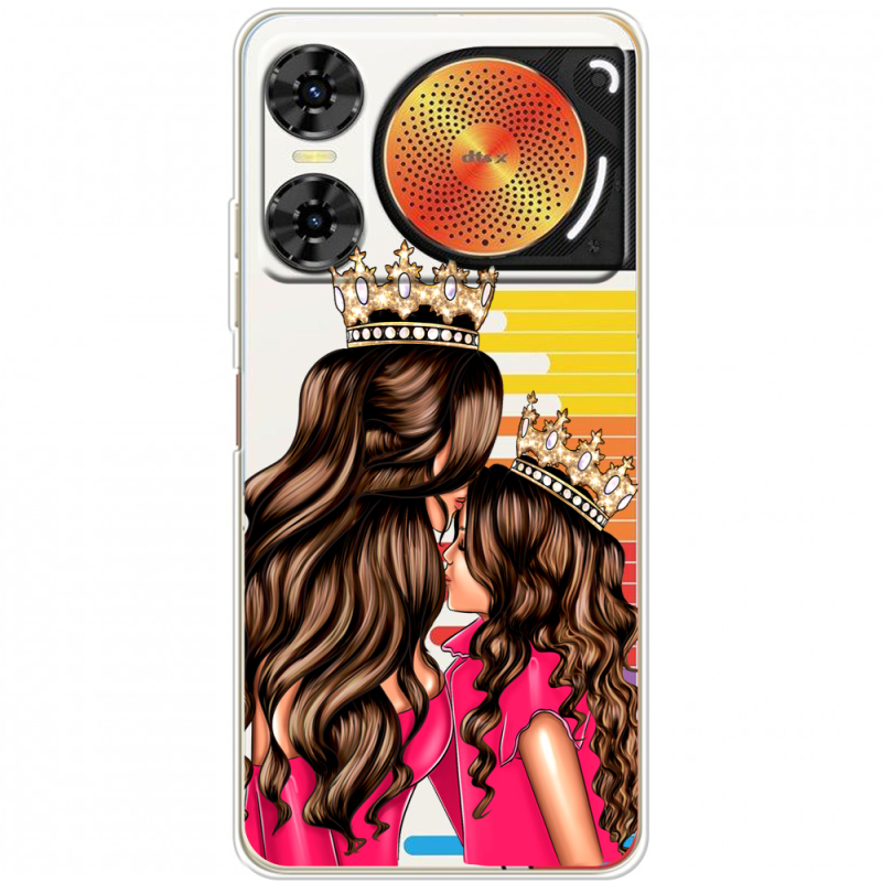 Прозорий чохол BoxFace Nubia Music 2 Queen and Princess