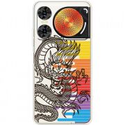 Прозорий чохол BoxFace Nubia Music 2 Chinese Dragon