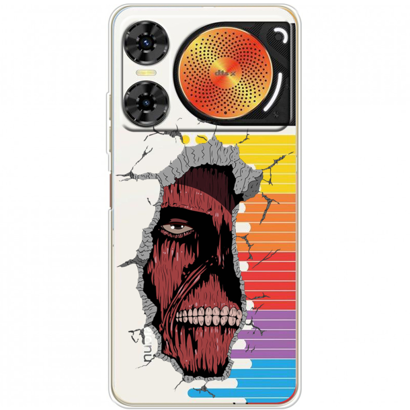 Прозорий чохол BoxFace Nubia Music 2 Нападение Титана