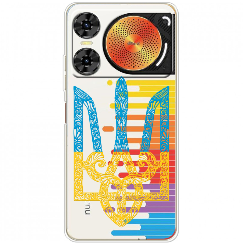 Прозорий чохол BoxFace Nubia Music 2 Gold Trident