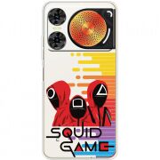 Прозорий чохол BoxFace Nubia Music 2 siquid game люди в красном