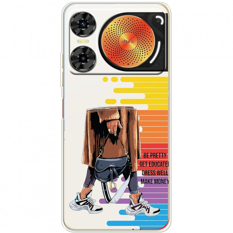 Прозорий чохол BoxFace Nubia Music 2 Motivation