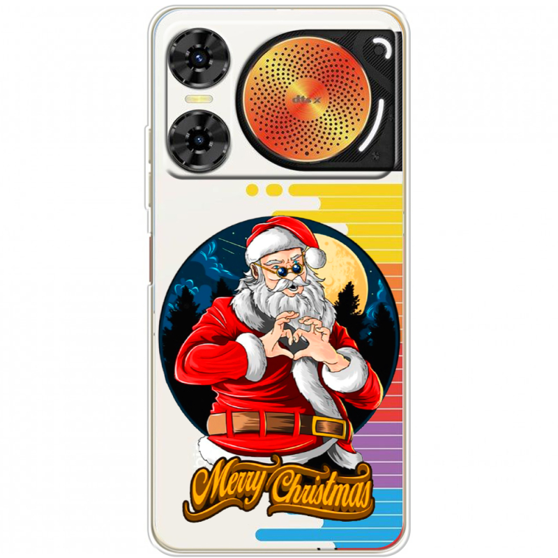 Прозорий чохол BoxFace Nubia Music 2 Cool Santa