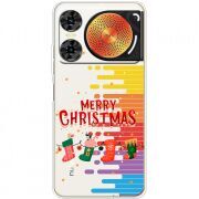 Прозорий чохол BoxFace Nubia Music 2 Merry Christmas