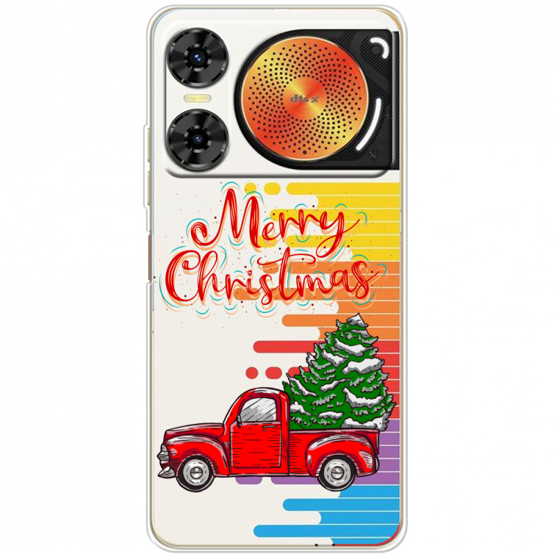 Прозорий чохол BoxFace Nubia Music 2 Holiday Car