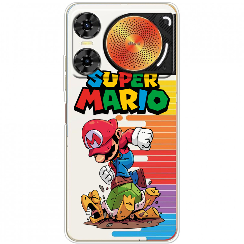 Прозорий чохол BoxFace Nubia Music 2 Super Mario