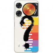 Прозорий чохол BoxFace Nubia Music 2 Swan question