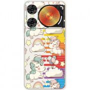 Прозорий чохол BoxFace Nubia Music 2 Unicorns
