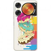 Прозорий чохол BoxFace Nubia Music 2 Donuts