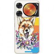 Прозорий чохол BoxFace Nubia Music 2 Winking Fox