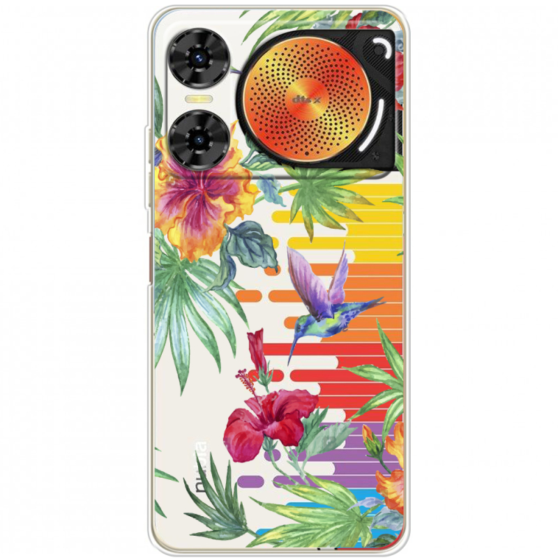 Прозорий чохол BoxFace Nubia Music 2 Tropical