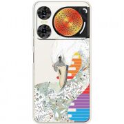 Прозорий чохол BoxFace Nubia Music 2 Swan