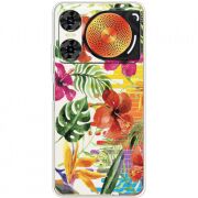 Прозорий чохол BoxFace Nubia Music 2 Tropical Flowers