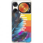 Прозорий чохол BoxFace Nubia Music 2 Feathers