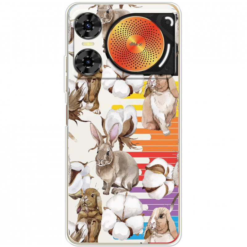 Прозорий чохол BoxFace Nubia Music 2 Cotton and Rabbits